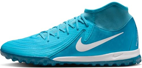 Nike Soccer Shoe Phantom Luna II Academy TF, Blue Fury/White, FJ2566-400, 42.5 EU (M 9 US)
