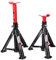 SIXTOL Mechanic Car Stand 2T Lot de 2 chandelles d'essieu Pliables pour Voiture Charge maximale 2 tonnes Hauteur réglable Compact et Portable