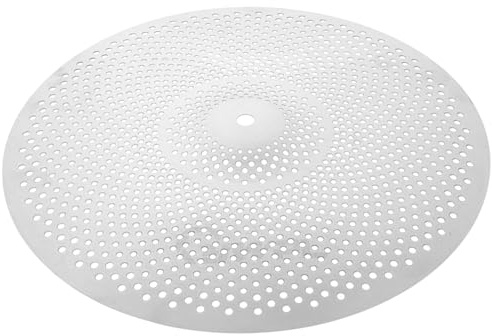 BESPORTBLE Gedämpftes Becken Schlagzeuge Leise Becken mit Geringer Lautstärke Crash-becken und Splash-becken für Drumsets Robuste Legierung Einfache Installation Optimaler Klang