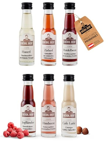 Hödl Hof Liköre Miniaturen Probierset | 6x0,02l