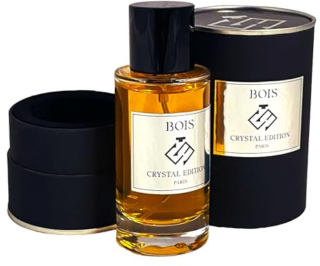 Bois - Crystal Edition Paris - Parfum Collection Privée senteur dargent - Eau de Parfum - Homme - 50ml - Made in France