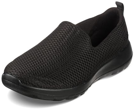 Skechers Women's Go Walk Joy-Evaluate Trainers, Black Textile/Trim, 3 UK