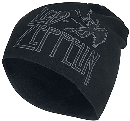 Led Zeppelin Icarus - Light Beanie Unisex Beanie Nero 63% Poliestere, 32% Cotone, 5% elasthane
