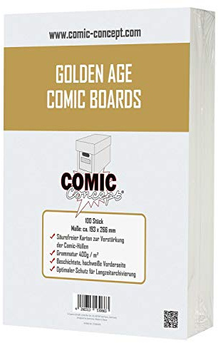 Comic Concept Golden Age Comic Boards (193x266mm)