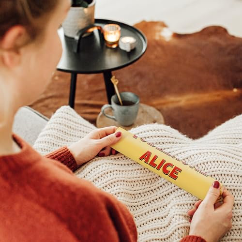 Toblerone Personalisiert mit Namen - Personalisier diese Toblerone mit Namen und Botschaft, Milchschokolade mit Honig und Mandelnougat (200 Gramm)
