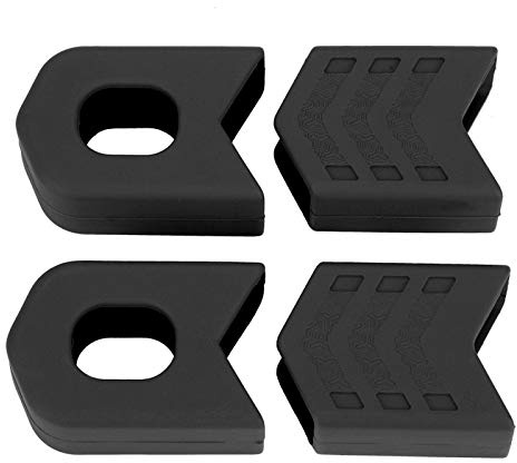 Yosoo Health Gear Protection de Manivelle de Vélo, Couvercle en Silicone, Manchon de Protection Léger pour Pédalier, Accessoire de Cyclisme
