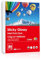 Inkuway A4 Papel fotográfico autoadhesivo brillante, 100 hojas, para impresión de etiquetas a color en impresoras de inyección de tinta