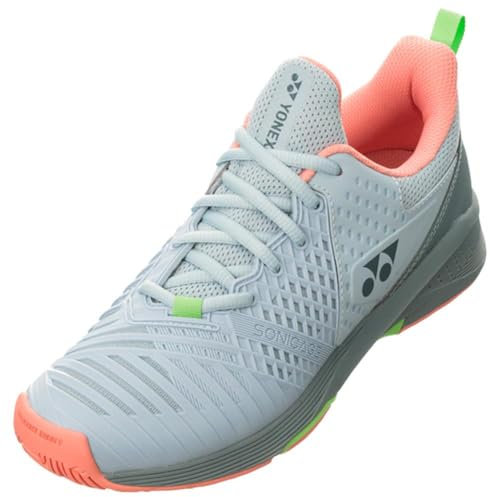 YONEX Women’s Power Cushion Sonicage 3 Tennis Shoes, Blau, 40.5 EU
