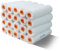 LIEKUMM Juego de 20 rollos de pintura de 16 cm, altura de pelo de 10 mm, rodillo de pintura profesional para madera, rodillo de pintura para habitación, pared, techo, pintura de gabinete, color blanco