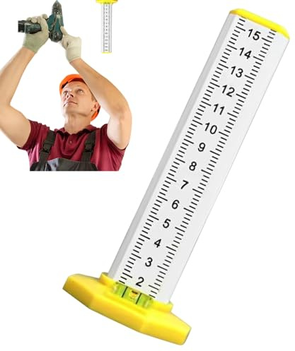 2 Pack Nivel De Construcción, Medidor, Sitio Enterive Nivel Láser, Del Techo, Altura La Regla Medición Doble Uso Base Magnética Para El Marco La Piscina Del Taller De Fontanería