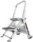 Little Giant Ladders, Safety Step, 2-Step, 2 foot, Step Stool, Aluminum, Type 1A, 300 lbs weight rating, (10210BA)