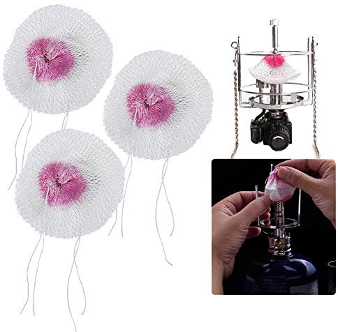 Camping Gas Lantern Mantles, Kerosene Lamp Mantles, Non‑Radiation 20Pcs Kerosene Light Mantles, Lantern Mantles, for Picnics Outdoor