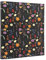 Pukka Pad, Bloom A4 Preloaded Rollbound Ringbinder – includes Personal Details and Planner Pages – Comes Preloaded with 5-Part Dividers – Standard D-Ring Mechanism - Black