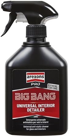 Arexons Car Care Pro BIG BANG - Detergente Extra Nutriente Universale Interni, Multi Superficie Profumato Elimina Polvere e Macchie, Non Lascia Aloni, Asciuga Rapidamente, 500 ml