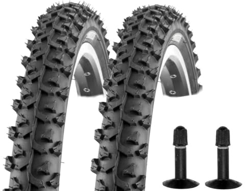 2 Stück Fahrradreifen 24 Zoll K-831A schwarz 24x1.95 50-507