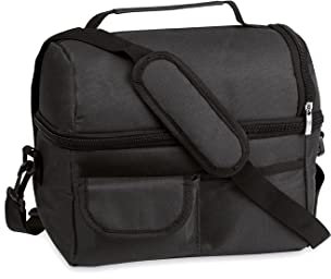 Uvimark - Bolsa térmica, nevera portátil, bolsa isotérmica, transporta alimentos, bolsa para mantener la temperatura, bolso para llevar comida al trabajo, bolsa térmica porta alimentos, Lonchera