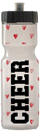 50 Strong SportWasserflasche für Kinder, 625 ml, BPAfreie Sportflasche mit leicht zu öffnendem PushPullCap, langlebige Flaschen, perfekt für Jungen und Mädchen, Schule und Sport, hergestellt in