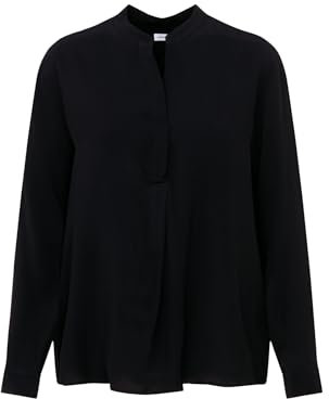 Seidensticker Damen Bluse - Tunika - Klassisch - Elegant - Bügelleicht - V-Ausschnitt - Regular Fit - Langarm - 100% Viskose