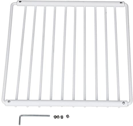 easyPART Kompatibel/Ersatz für EUROPART 10083324 Universal Abstellboden Ablagerost ausziehbar erweiterbar für Kühlschrank KühlGefrierKombination