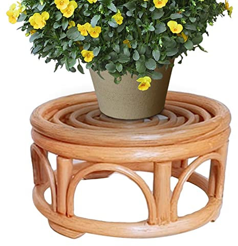 Vesone Supporto per Piante Corto,Supporto per Alzata per Fiori nordici - Portafiori Supporti per vasi Rotondi per Cactus Piante grasse Fiori