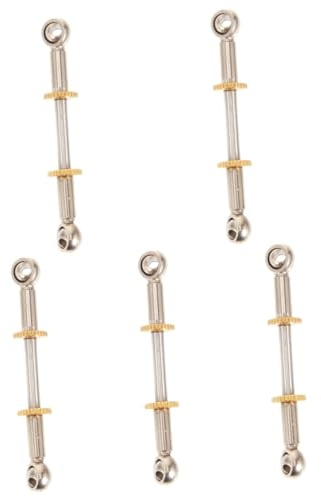 Toyvian 5pcs Alto Horn Repair Tool Lightweight Metal Craft for Trumpet and French Horn Maintenance Easy to Carry for Professional and Personal Use Includes Complete Connecting Rods