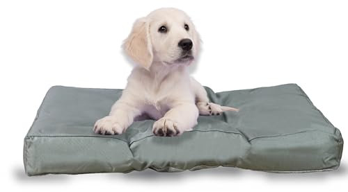 Frosal Hundebett wasserabweisend Hundekissen Hundekorb waschbar Hundematratze Hund Größe M, L, XL (M - 72 cm x 50 cm)
