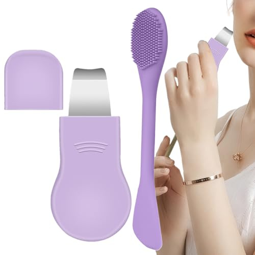 Raspador Facial | Herramienta Extractor de comedones y,Herramienta Limpieza Piel Cuidado Diario Hogar Viaje Mañana Cuidado Facial