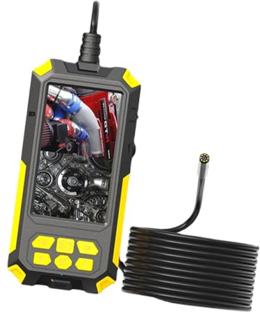 Endoscope Camera Waterproof Car Inspection Borescope Camera 9 LED 8mm Lens