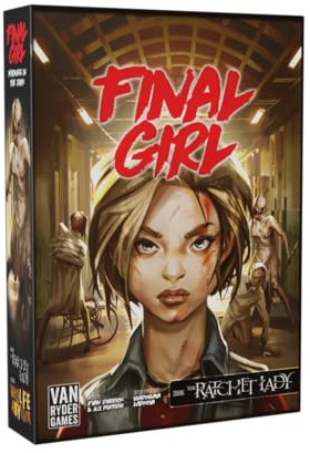 Van Ryder Games - Horror Board Game - Final Girl - Madness in The Dark – Feature Film Box, Core Box Required, Solo Play, 20-60 Mins Gameplay, Ages 14+