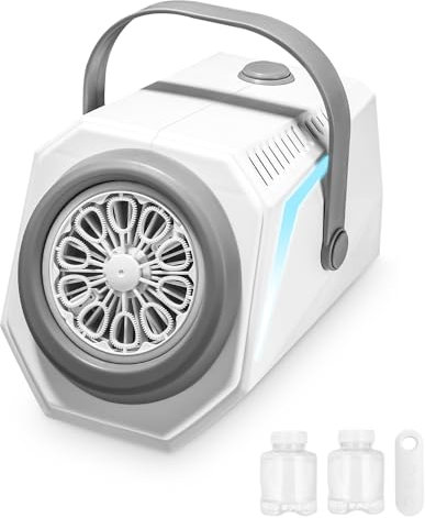 Ixydor Machine à Bulles Portable Automatique 20000+/Min pour Enfants - Idéal pour Scène, Mariage, Pâques, Carnaval
