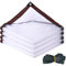 Neegaurd 2 x 4m teloni trasparenti con occhielli, impermeabile, telo di copertura antipolvere con occhielli, telo resistente alle intemperie, impermeabile, protezione antivento per terrazze, gazebo