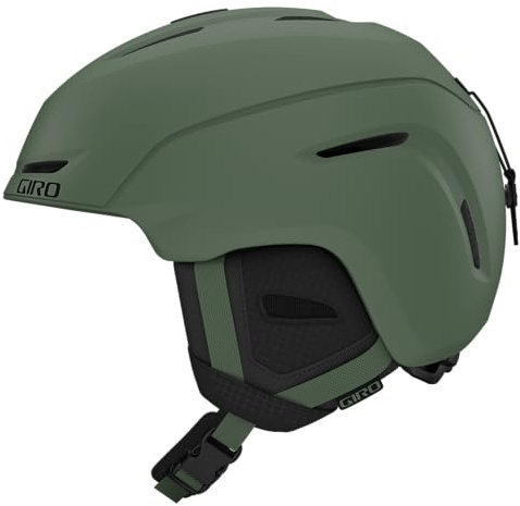 Giro Neo - Casco da sci, per uomini, donne e ragazzi, colore verde opaco, L (59-62,5 cm)