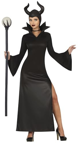 FIESTAS GUIRCA | Bastón Bola de Mago Desmontable (100 cm) - Accesorio para Disfraz de Hechicero, Brujo y Mago - Ideal para Halloween y Fiestas de Disfraces - Todos los Usuarios - Negro