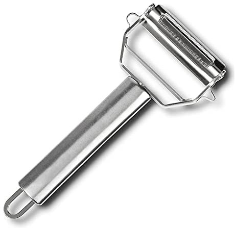 HGDXDP Pelafrutta Multifunctional Stainless Steel Potato Fruit Vegetable Peeler Kitchen Tool