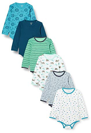 Care, Body Bebe Manga Larga, Ombro Blue (747), 62