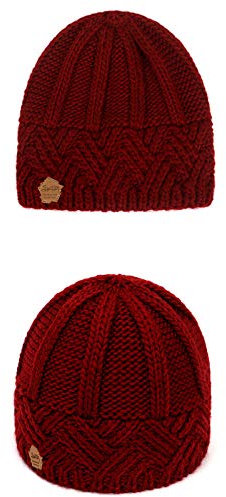 Strickmütze Wintermütze Loop Damen Wintermütze Warm Fashion-Winter-Hemming Frauen Wolle Strick Hüte Baseballmütze Strickmütze Damen Herren Wintermützen Warm Weiche