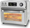 HYSapientia® 24L Air Fryer Oven With Rotisserie Large XXL Digital Knob 1800W 10 in 1 airfryer Countertop Convection Mini Toaster Oven electric and grill, Stainless steel inner, Full Accessory Set