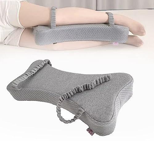 BLUEZY Kniekissen für Seitenschläfer Memory Schaum Seitenschläferkissen Beinkissen für Unterstützung Entlastung von Hüft Rücken Knie-Schmerzen Schwangerschaft