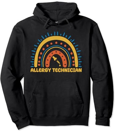 Technicien en allergie Boho Rainbow Wear Expert en test d'allergies Sweat à Capuche