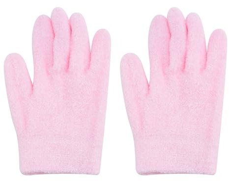 Steowsey Feuchtigkeit Spendende Handschuhe mit Gel GefüTterter Baumwoll Handschuh mit äTherischen ÖLen und Vitaminen Zur Reparatur Von Ekzemen. Trockene, Raue und Rissige HäNde