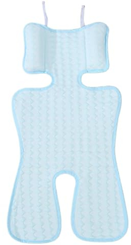 Pousque De Refroidissement De Poussette - Mat De Refroidisseur De Siège D'auto Respirant Pour Bébés Et Tout-petits | Coussin De Refroidissement Infusé De Gel Pour Les Poussettes, Les Chaises Hautes Et