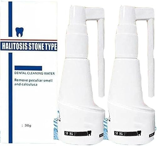 Spray Dentale Dissolvente, Rimuovi-tartaro e Pulitore Dentale, Rimozione Intensiva delle Macchie, Collutorio Rimuovi-placca, Alito Fresco per Tutta la Giornata