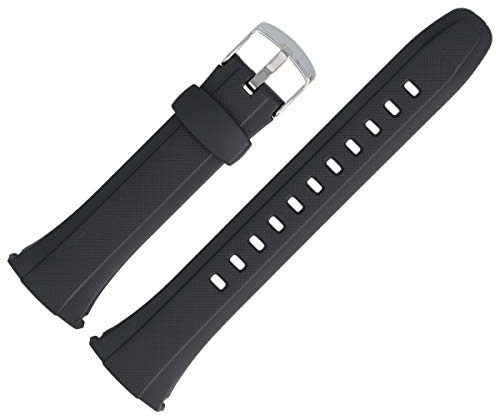 Casio Correa de Reloj Pulsera 26mm Plastico Negro - WVA-M650
