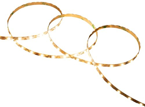 LEDKIA LIGHTING Bobina 5m Striscia LED 12V SMD ZIG ZAG 60 LED/m 7W/m 700lm/m IP20 Larga 6mm Taglio 5cm 5000K Bianco Freddo