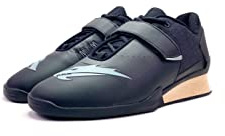 Velaasa Strake | Chaussures d'haltérophilie olympiques | Chaussures de levage pour homme et femme | Cross Training | Powerlifting | Squats lourds, Noir , 40.5/41.5 EU