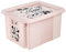 keeeper Minnie Maus Aufbewahrungsbox mit Deckel, Dreh- und stapelbar, Für Kinder, 24 l, Karolina, Nordic Pink
