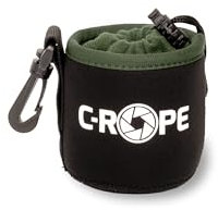 C-Rope Neopren Objektivbeutel mit Fleece-Fütterung, Objektivköcher für Objektive und Kamerazubehör, Größe XS