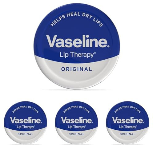Vaseline Original Lip Therapy 20g (Pack of 4)
