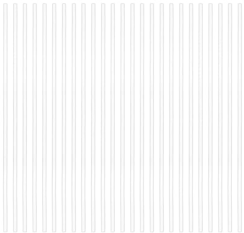 Fangxuee 120 Tiras de Pegamento Térmico Blancas, Tiras de Pegamento Térmico para Encuadernación de Imágenes para Álbumes y Manualidades, 11,3 X 0,1 Pulgadas