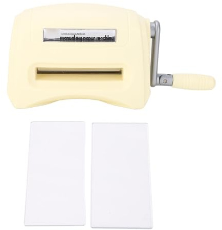 Fustellatrice manuale Macchina per goffratura a mano per carta fai te Arte Scrapbooking Creazione di biglietti Robusto materiale ABS Dimensioni compatte 160x95x75mm